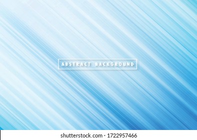 Light blue motion blurred desig, digital power speed for abstract background, vector and illustration.