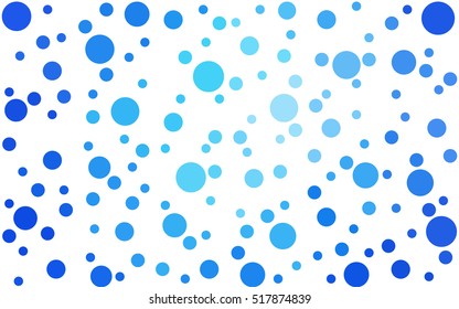 Light BLUE pattern of geometric shapes. Colorful mosaic banner. Geometric hipster background.