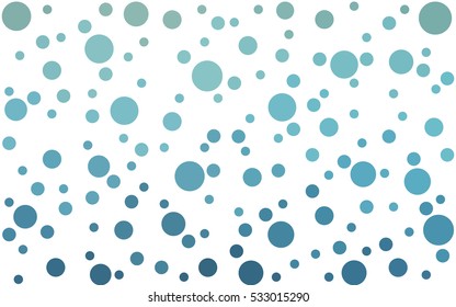 Light BLUE pattern of geometric shapes. Colorful mosaic banner. Geometric hipster background.