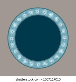 Light blue pattern image on a dark blue background