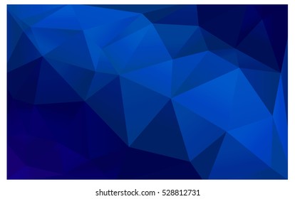 Light BLUE Pattern. Seamless triangular template. Geometric sample. Repeating routine with triangle shapes. Seamless texture for your design. Pattern can be used for background.