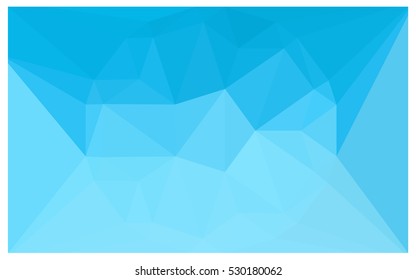 Light BLUE Pattern. Seamless triangular template. Geometric sample. Repeating routine with triangle shapes. Seamless texture for your design. Pattern can be used for background.