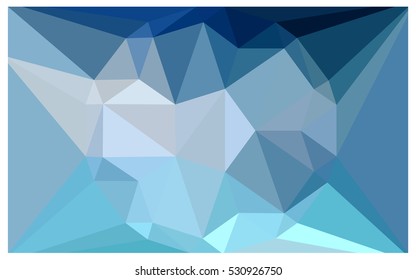 Light BLUE Pattern. Seamless triangular template. Geometric sample. Repeating routine with triangle shapes. Seamless texture for your design. Pattern can be used for background.