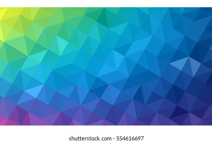Light BLUE Pattern. Seamless triangular template. Geometric sample. Repeating routine with triangle shapes. Seamless texture for your design. Pattern can be used for background.