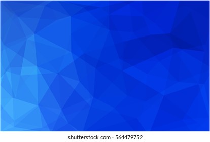 Light BLUE Pattern. Seamless triangular template. Geometric sample. Repeating routine with triangle shapes. Seamless texture for your design. Pattern can be used for background.