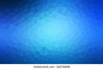 Light BLUE Pattern. Seamless triangular template. Geometric sample. Repeating routine with triangle shapes. Seamless texture for your design. Pattern can be used for background.