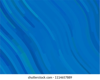 Light Blue pattern with wavy lines. Modern minimalist design. A simple background for design sites, business cards, posters, advertising, banners. Vector illustration