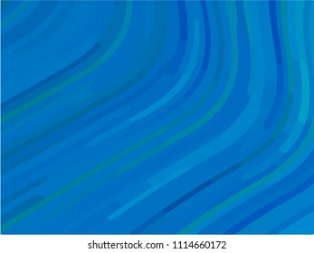 Light Blue pattern with wavy lines. Modern minimalist design. A simple background for design sites, business cards, posters, advertising, banners. Vector illustration