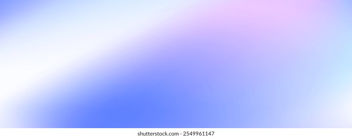 Fondo degradado rosa azul claro. Suave Fondo de pantalla de onda invernal pastel. Fondo de color frío borroso suave para el cartel, folleto, folleto, Anuncio, folleto. Textura de la superficie del agua tranquila. Vector