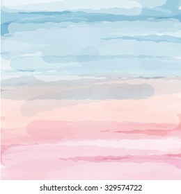 Light blue pink love pastel background with tree christmas