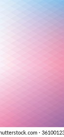 Light blue pink rhombus background