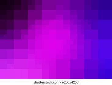 Light blue, pink vector polygonal illustration, which consist of rectangles. Rectangular design for your business. Creative geometric background in Origami style with gradient