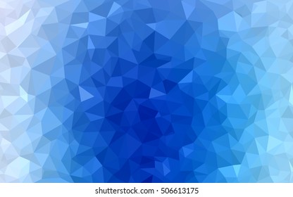 Light blue polygon abstract background. A completely new color illustration in a vague style. Brand-new design for your business.