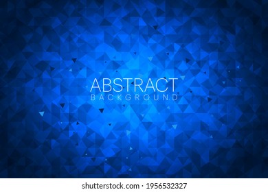 Light blue polygon abstract layout. Creative geometric in origami style with gradient style. Vector illustration.