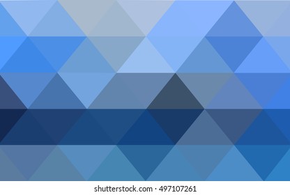 Light blue polygon abstract template. An elegant bright illustration with gradient. A completely new design for your business.