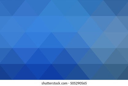 Light blue polygon abstract template. Modern geometrical abstract illustration with gradient. A completely new design for your business.