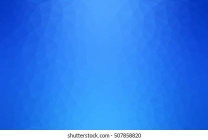 Light blue polygon abstract template. Brand-new colored illustration in blurry style with gradient. A new texture for your design.