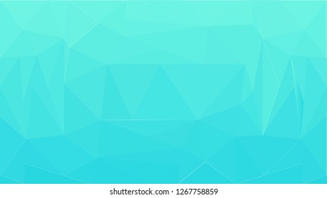 light blue polygon background