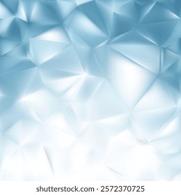 Light Blue Polygon Background Template