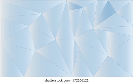 Light blue polygonal background.