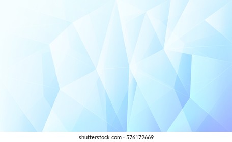 Light blue polygonal background.