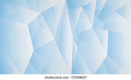 Light blue polygonal background.