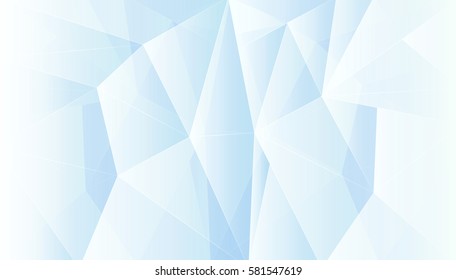 Light blue polygonal background.