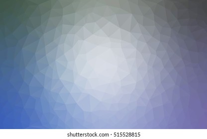 Light blue polygonal background. Colorful illustration in abstract style with gradient. The template can be used as a background for cell phones.