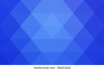 Light blue polygonal background. An elegant bright illustration with gradient. The completely new template can be used for your brand book.