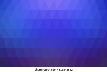 Light blue polygonal background. A vague abstract illustration with gradient. Brand-new design for your business.