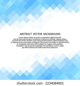 Light blue presentation template. Design element. Pixel.