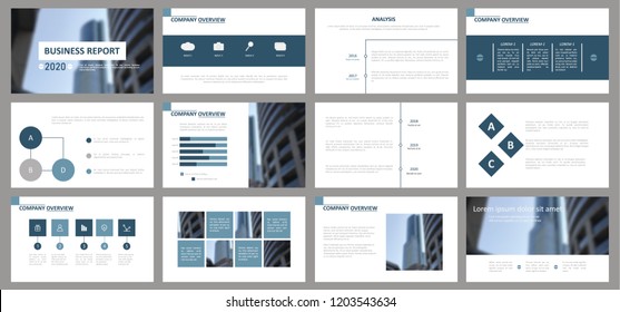 Light blue presentation templates elements on a white background. Vector infographic. Use in presentation, flyer, leaflet, corporate report, marketing, advertising, annual report, banner.