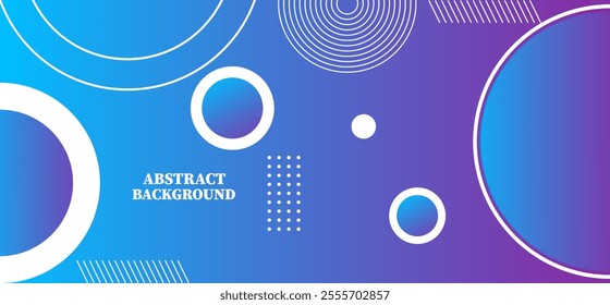 Light blue and purple abstract gradient background with geomagnetic rounded shapes pattern and abstract lines texture pattern vector illustration eps10.