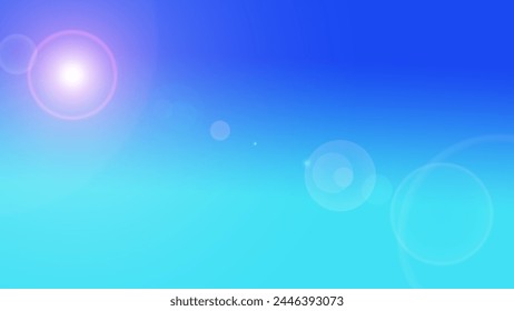 Flare de lente de degradado de mezcla azul claro y púrpura Creativo diseño de patrón de ilustración de fondo de degradado Abstractas geométrico para fondo borroso Abstractas, Para aplicaciones de Web y móviles, negocios.
