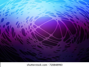Light BLUE, purple vector doodle blurred background. An elegant bright illustration with lines drawn by child in Natural style. The completely new template can be used for your brand book.