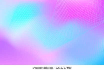 Light Blue and Light Purple vector modern elegant backdrop. Creative illustration in halftone style with gradient. New style for your business design.