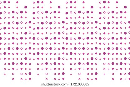 Light Blue, Purple vector template with circles. Glitter abstract illustration with blurred drops of rain. Pattern for beautiful websites.