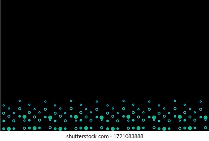 Light Blue, Purple vector template with circles. Glitter abstract illustration with blurred drops of rain. Pattern for beautiful websites.