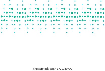 Light Blue, Purple vector template with circles. Glitter abstract illustration with blurred drops of rain. Pattern for beautiful websites.