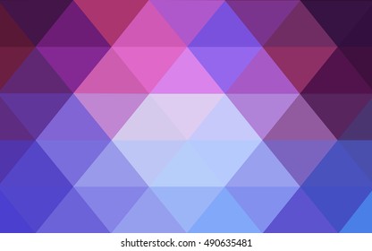 Light blue, red abstract mosaic template. A vague abstract illustration with gradient. Brand-new style for your business design.