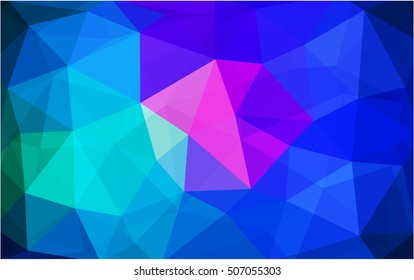 Light blue, red abstract polygonal background. A sample with polygonal shapes. The polygonal design can be used for your web site.