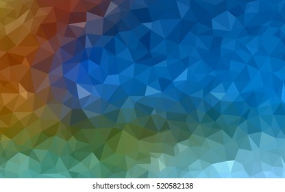 Light blue, red polygonal background. Colorful abstract illustration with gradient. A completely new design for your business. Light blue, red polygonal background. Colorful abstract illustration with gradient. A completely new design for your business.