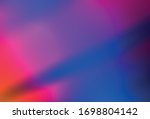 Light Blue, Red vector abstract bright template. Creative illustration in halftone style with gradient. New design for your business.