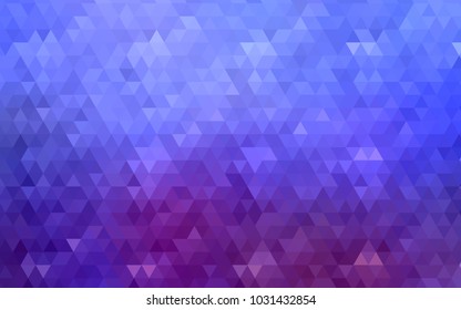 Light Blue, Red vector abstract polygonal background. Colorful illustration in abstract style with gradient. The textured pattern can be used for background.