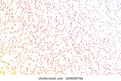 Light Blue, Red vector abstract pattern with circles. Geometry template for your business design. Background with colored spheres.
