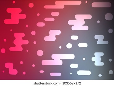 Light Blue, Red vector abstract doodle texture. A completely new color illustration in doodle style. The elegant pattern can be used as a part of a brand book.