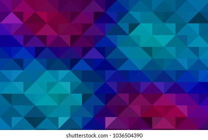 Light Blue, Red vector abstract polygonal background. A vague abstract illustration with gradient. The completely new template can be used for your brand book.