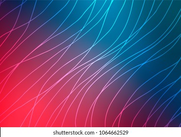 Light Blue, Red vector abstract doodle texture. A completely new color illustration in doodle style. The template can be used as a background for cell phones.