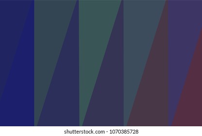 Light Blue, Red vector abstract polygonal pattern. Shining polygonal illustration, which consist of triangles. Triangular pattern for your business design.