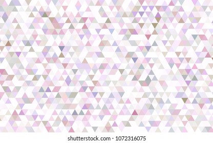 Light Blue, Red vector abstract mosaic background. Geometric illustration in Origami style with gradient.  Triangular pattern for your business design.